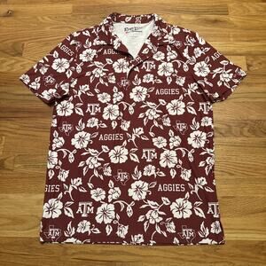 TEXAS A&M AGGIES REYN SPOONER PERFORMANCE POLO SIZE SMALL